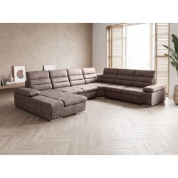 Minkštas kampas KORFU-III (Bangkok Taupe) K NAUJIENA V